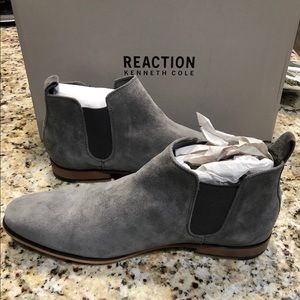 Men’s Boots Kenneth Cole Grey Suede Boots